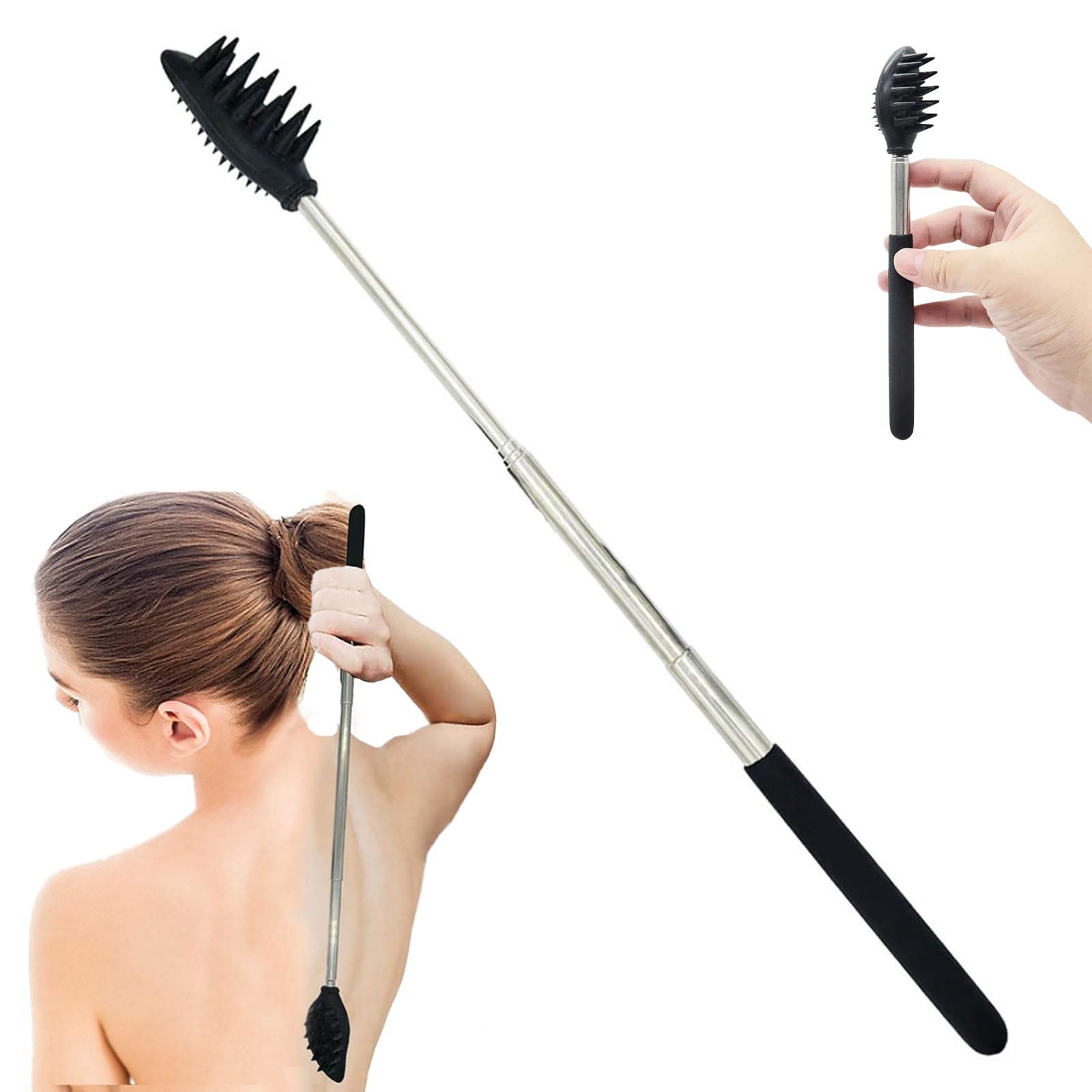 Ручной телескопический Назад Телескопический Назад Назад Телескопический Инструмент для нанесения крема на спину Царапина внука, Царапина, Рука Магоно, Телескопическая,